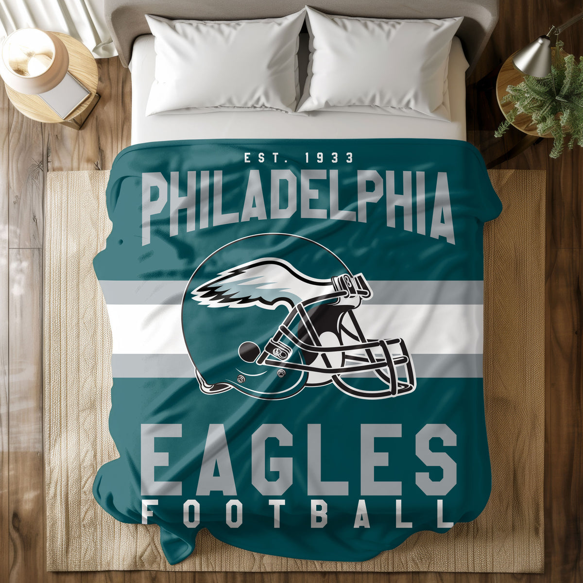 Philadelphia Eagles Fleece Throw Blanket & Quilt