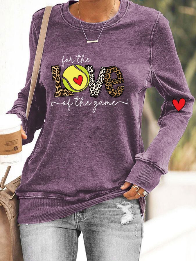Women's Tennis Casual Sweatshirt