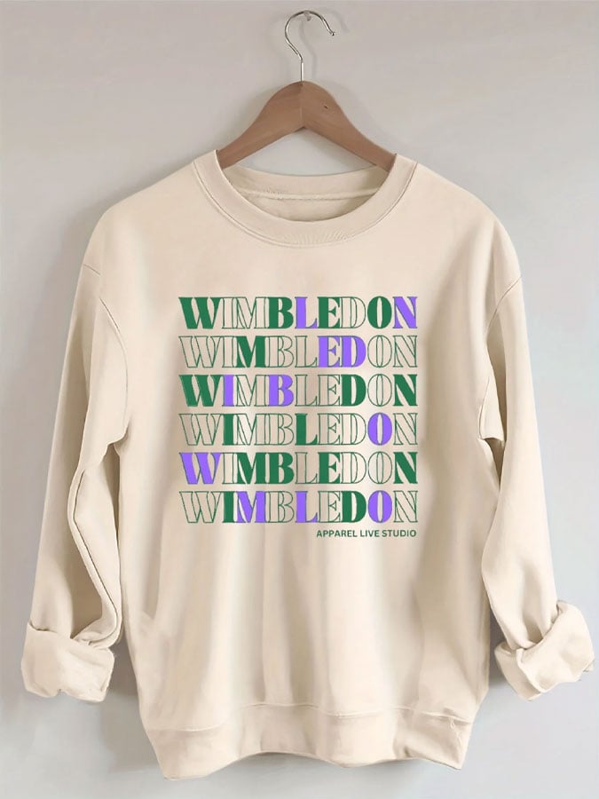 Women's Casual Tennis Sweatshirt
