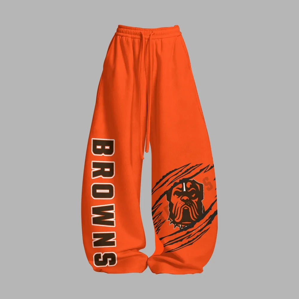 Cleveland Browns Vintage Plush Hoodie set | NFL