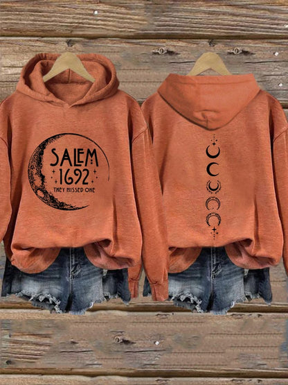 Women's Salem 1692 They Missed One Casual Hooded Sweatshirt