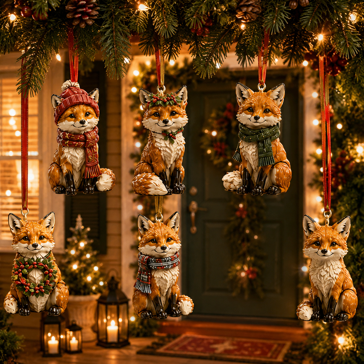 ✨24-Day Christmas Countdown Advent Calendar –Fox decoration