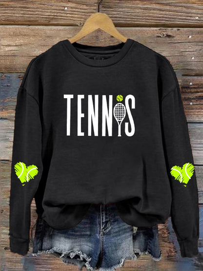 Women's Clothing Tennis Lovers Casual Sweaters