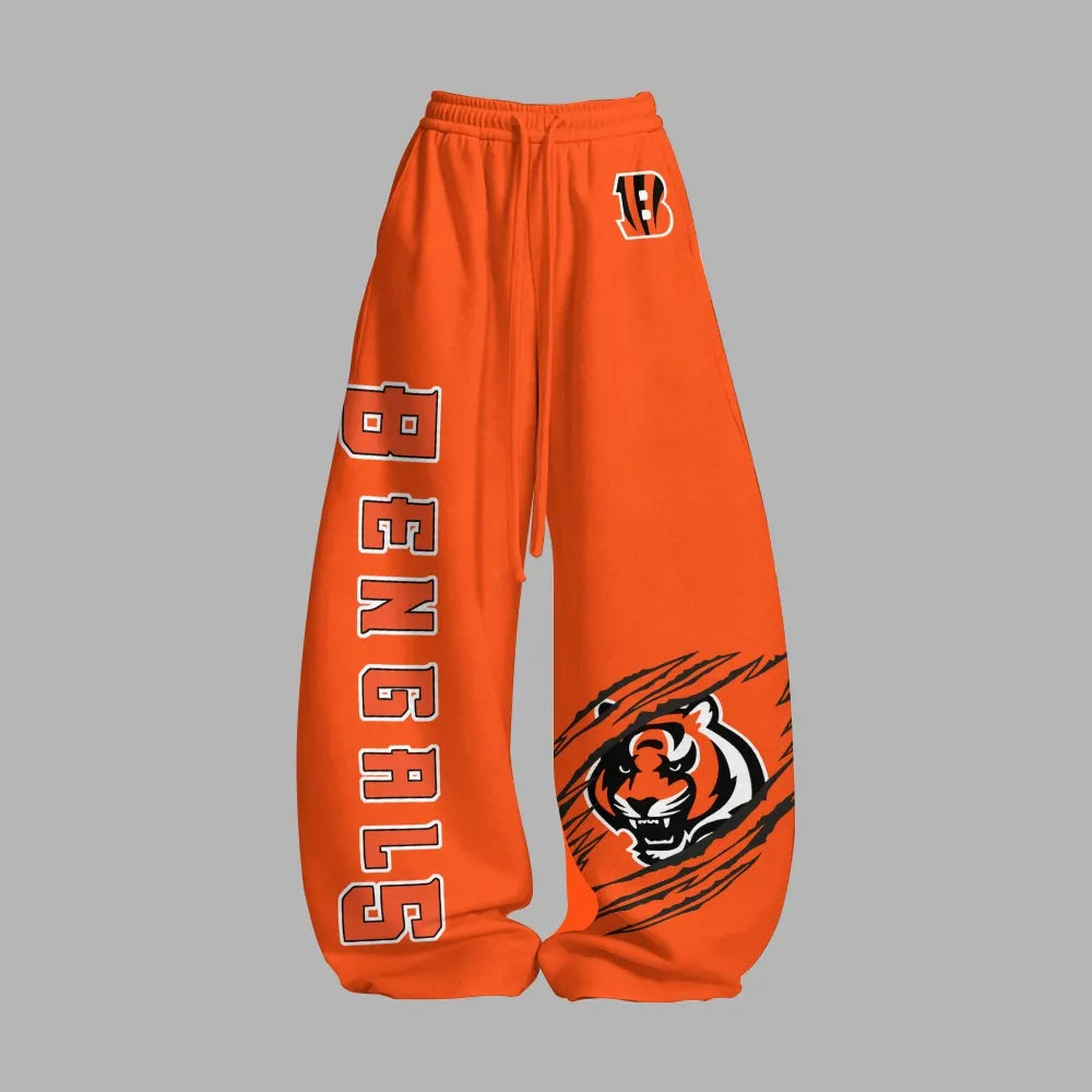 Cincinnati Bengals Vintage Plush Hoodie set| NFL