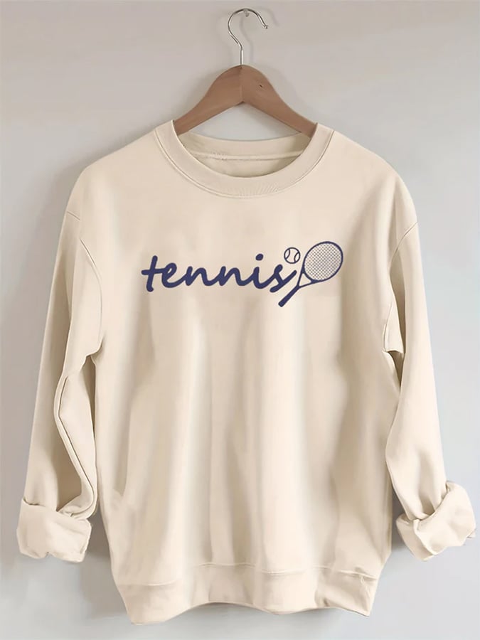 Women's Casual Tennis Sweatshirt
