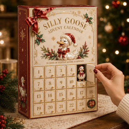 Duck 24-Day Advent Calendar – Christmas Countdown Collectible Figurines