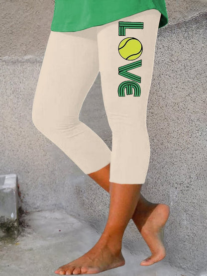Women's Tennis Fans Print Leggings