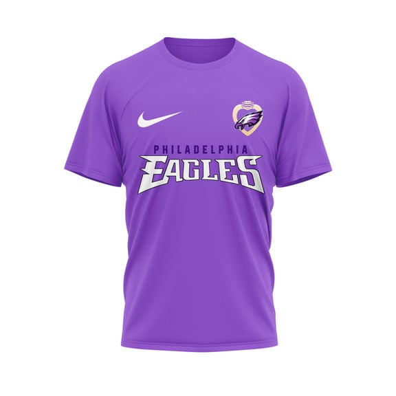 Philadelphia Eagles | Premium National Purple Heart Day 3D Shirt HI