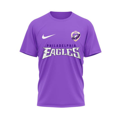 Philadelphia Eagles | Premium National Purple Heart Day 3D Shirt HI