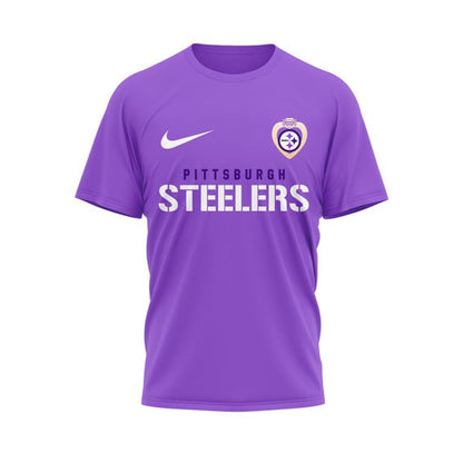 Pittsburgh Steelers | Premium National Purple Heart Day 3D Shirt HI
