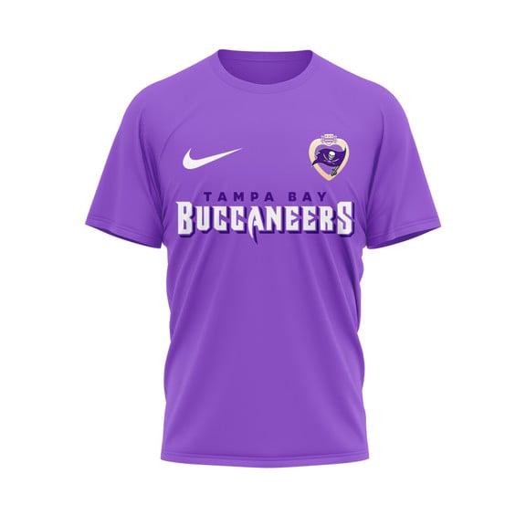 Tampa Bay Buccaneers | Premium National Purple Heart Day 3D Shirt HI