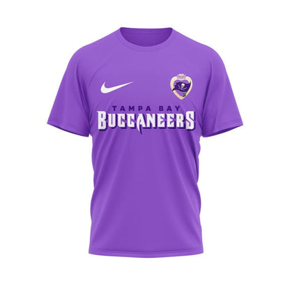 Tampa Bay Buccaneers | Premium National Purple Heart Day 3D Shirt HI