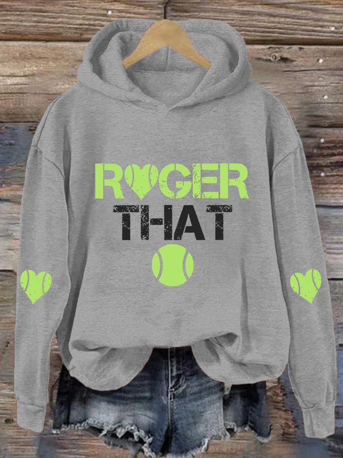 Women's Tennis Casual Hoodie