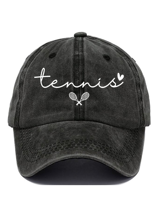 Tennis  Print Baseball Cap