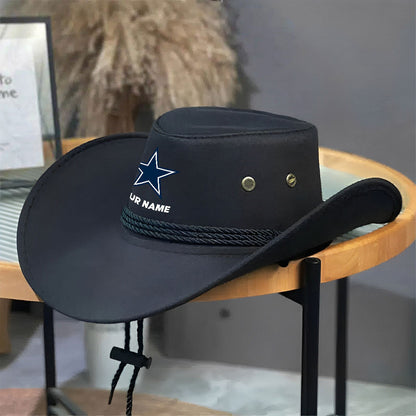 American Football New Cowboy Hat All Teams Personlized Name Gift For Fan 09