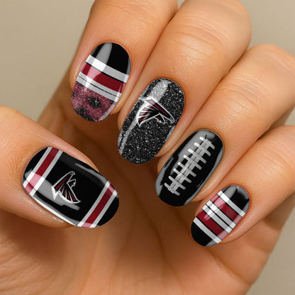NFL All Team Nail Box Full Set Gift For Fan 03