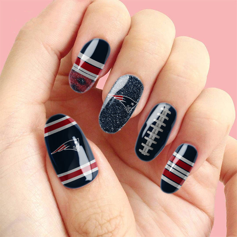 NFL All Team Nail Box Full Set Gift For Fan 22