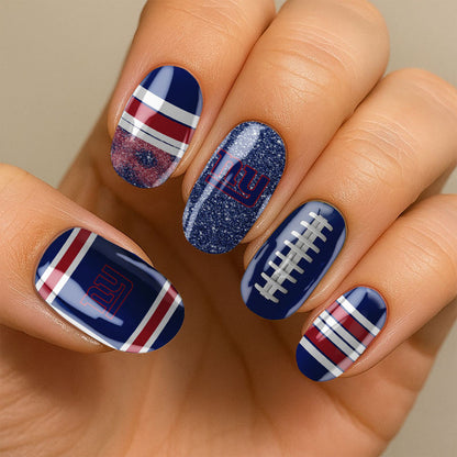 NFL All Team Nail Box Full Set Gift For Fan 25