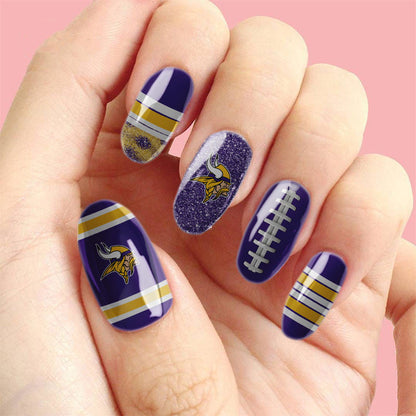 NFL All Team Nail Box Full Set Gift For Fan 07