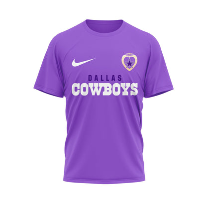 Dallas Cowboys | Premium NFL Premium National Purple Heart Day 3D Shirt HI