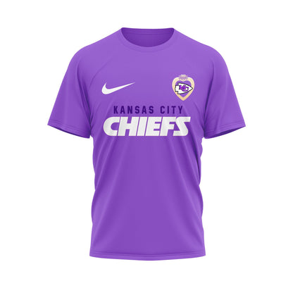 Kansas City Chiefs | Premium NFL Premium National Purple Heart Day 3D Shirt HI