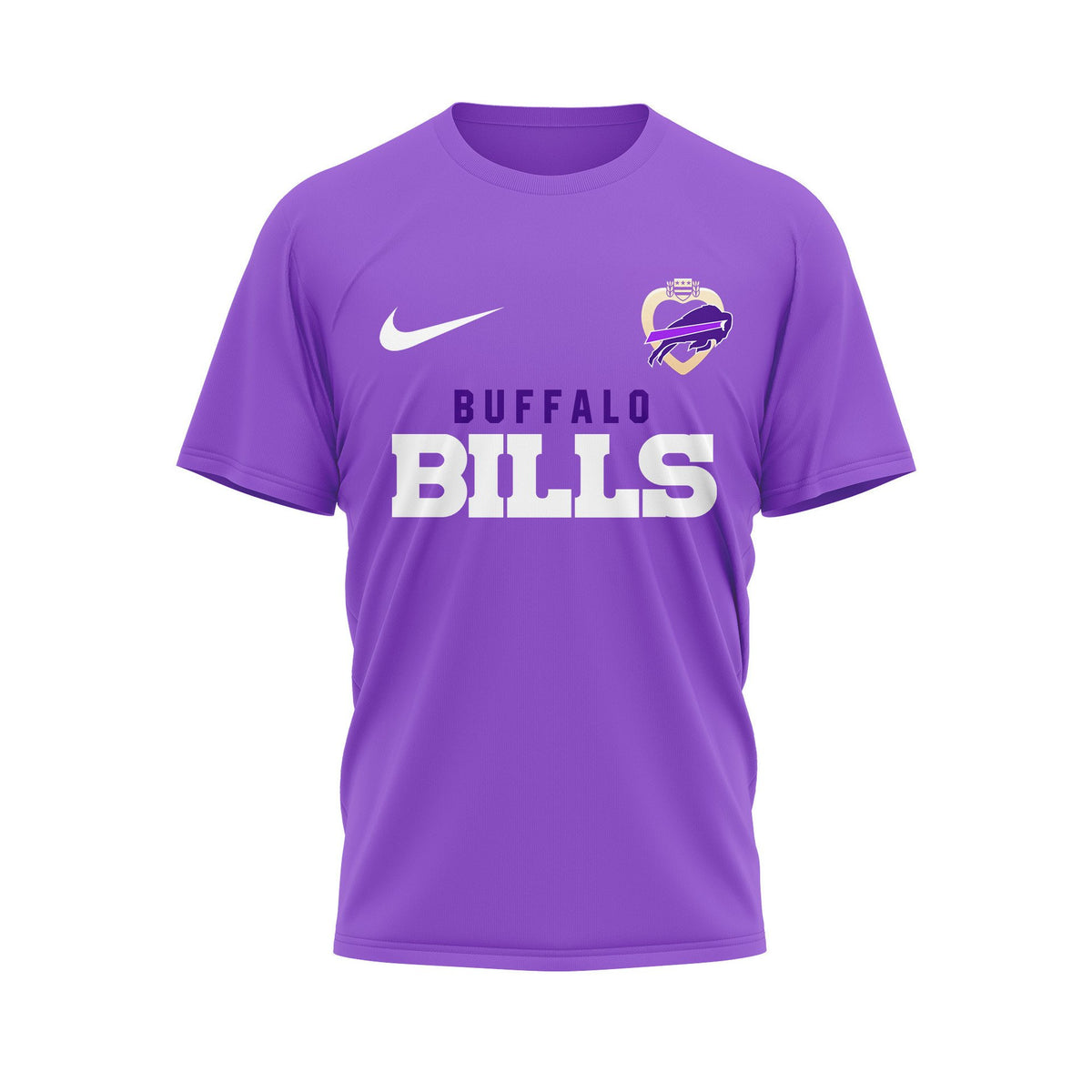 Buffalo Bills | Premium NFL Premium National Purple Heart Day 3D Shirt HI