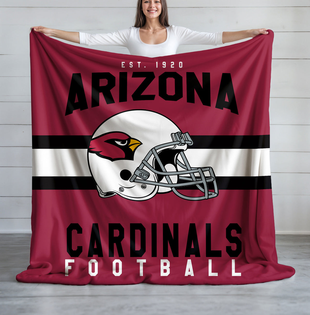 Arizona Cardinals Fleece Throw Blanket & Quilt