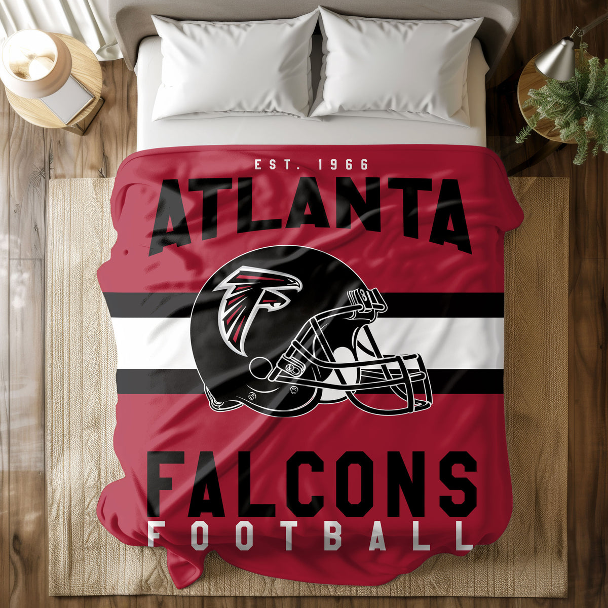 Atlanta Falcons Fleece Throw Blanket & Quilt