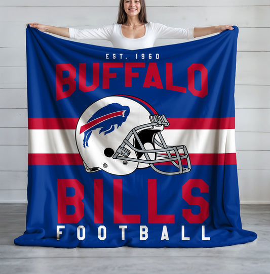 Buffalo Bills Fleece Throw Blanket & Quilt