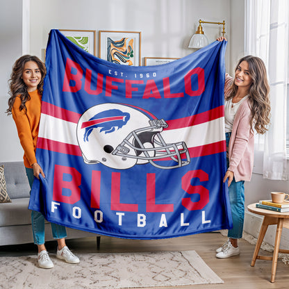 Buffalo Bills Fleece Throw Blanket & Quilt