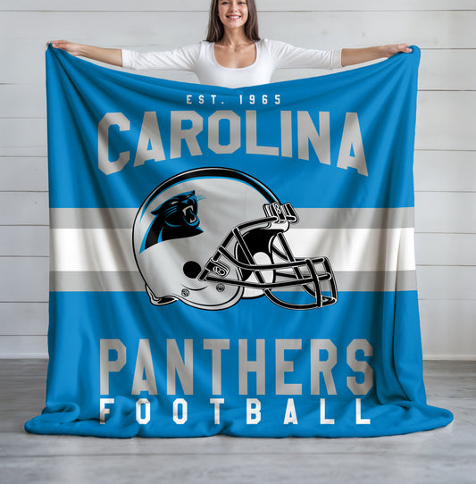 Carolina Panthers Fleece Throw Blanket & Quilt