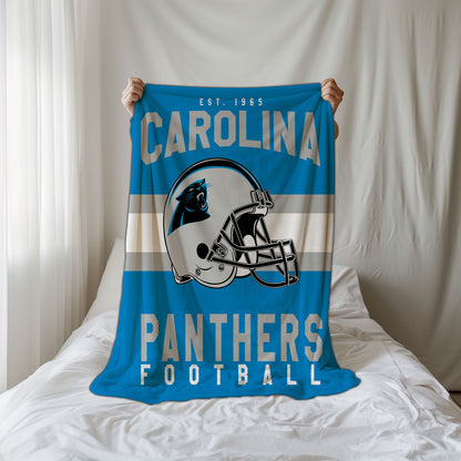 Carolina Panthers Fleece Throw Blanket & Quilt