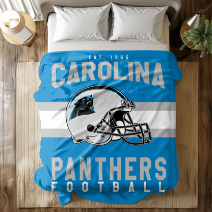 Carolina Panthers Fleece Throw Blanket & Quilt