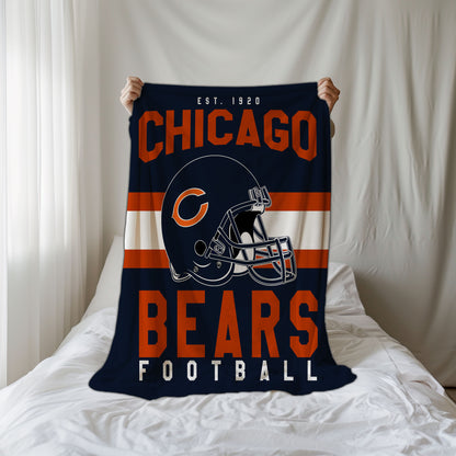 Chicago Bears Fleece Throw Blanket & Quilt