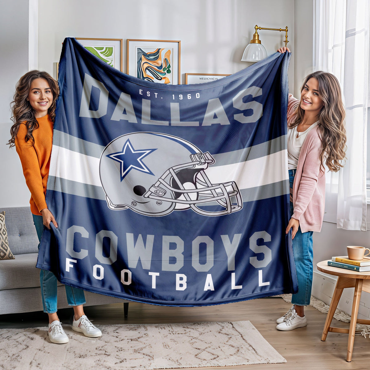 Dallas Cowboys Fleece Throw Blanket & Quilt