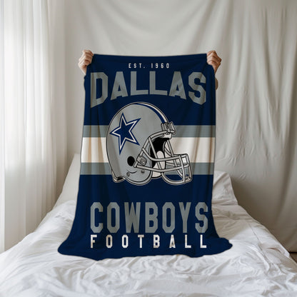 Dallas Cowboys Fleece Throw Blanket & Quilt
