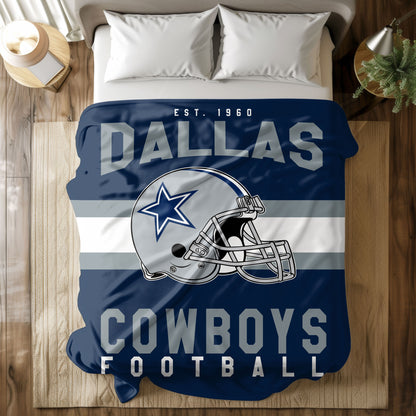 Dallas Cowboys Fleece Throw Blanket & Quilt