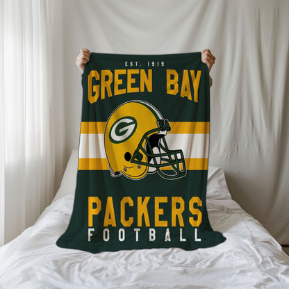 Green Bay Packers Fleece Throw Blanket & Quilt
