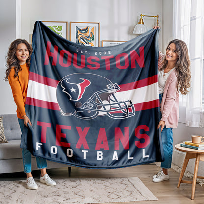 Houston Texans Fleece Throw Blanket & Quilt