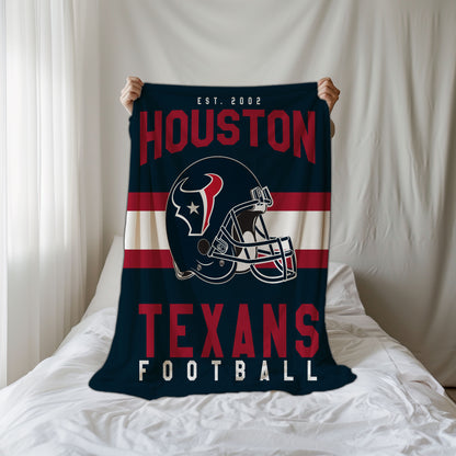 Houston Texans Fleece Throw Blanket & Quilt