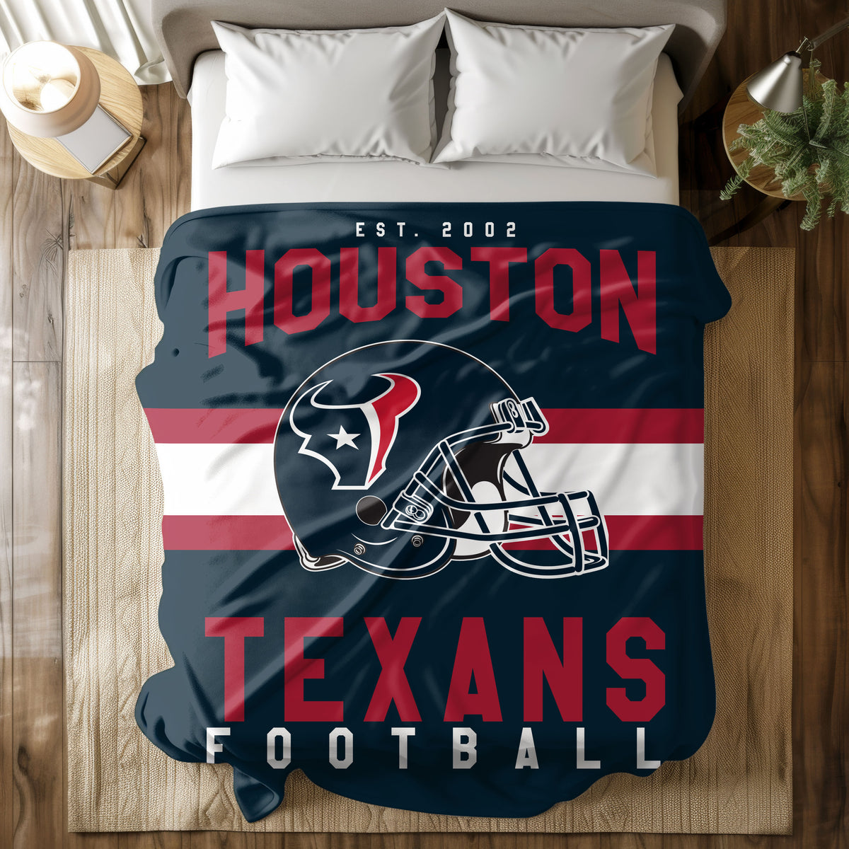 Houston Texans Fleece Throw Blanket & Quilt