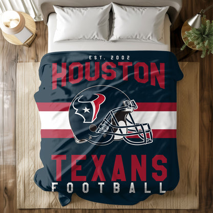 Houston Texans Fleece Throw Blanket & Quilt