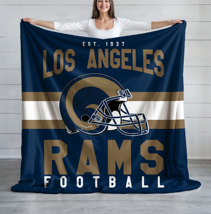 Los Angeles Rams Fleece Throw Blanket & Quilt