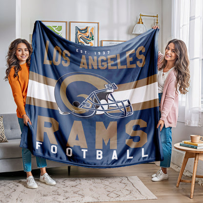 Los Angeles Rams Fleece Throw Blanket & Quilt