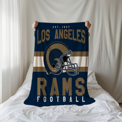 Los Angeles Rams Fleece Throw Blanket & Quilt