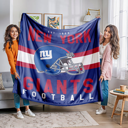 New York Giants Fleece Throw Blanket & Quilt