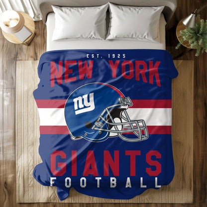 New York Giants Fleece Throw Blanket & Quilt