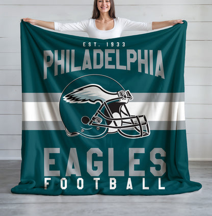 Philadelphia Eagles Fleece Throw Blanket & Quilt