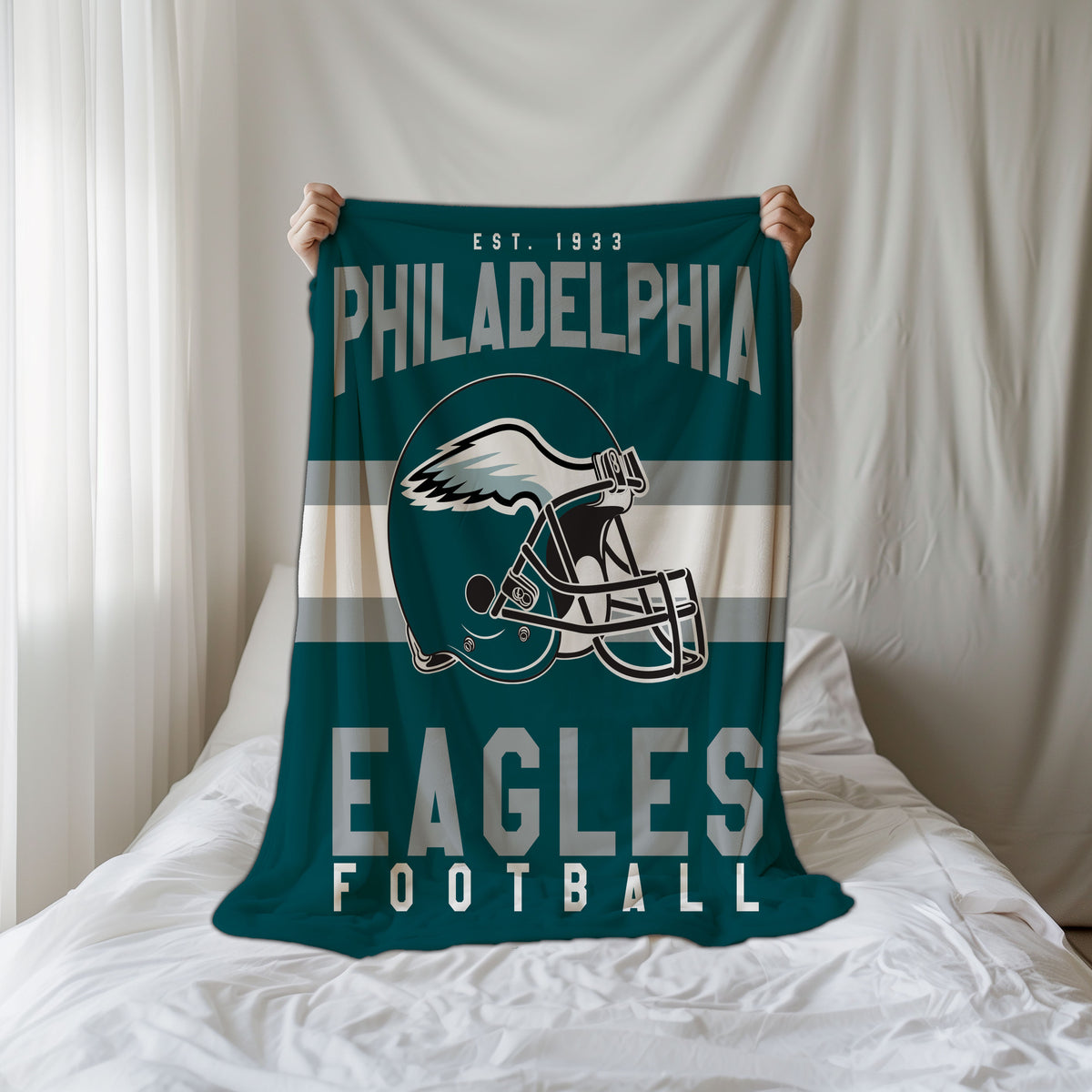 Philadelphia Eagles Fleece Throw Blanket & Quilt