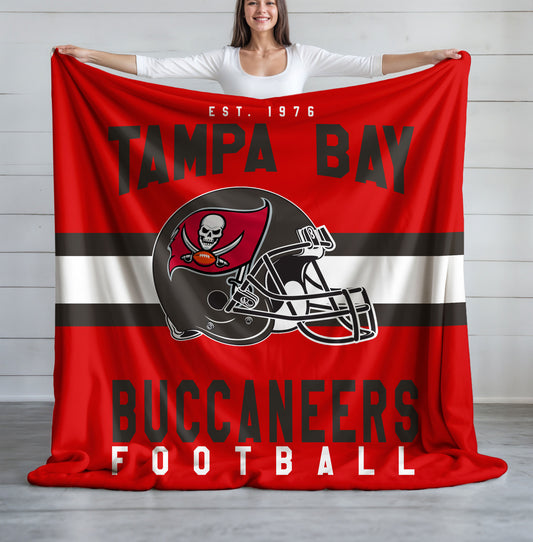 Tampa Bay Buccaneers Fleece Throw Blanket & Quilt